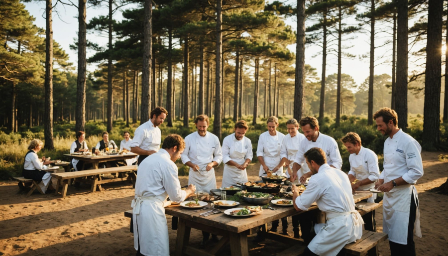 Les services culinaires proposés dans les landes